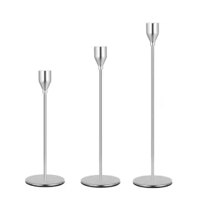 Нібір підсвічників срібний