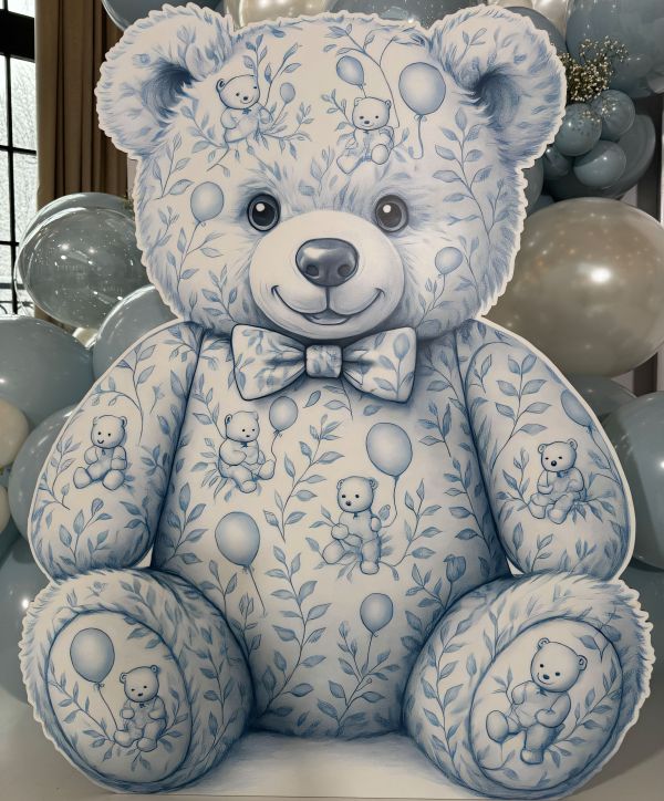 3D ведмедик 110 см для фотозони
