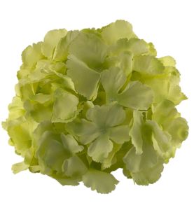 Голова гортензії ''гігант'' 22 см салатова
