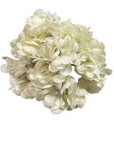 Голова гортензії ''гігант''  20см біла гелева