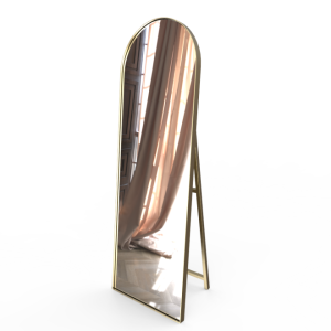 Дзеркало  в металевій рамі  Gold